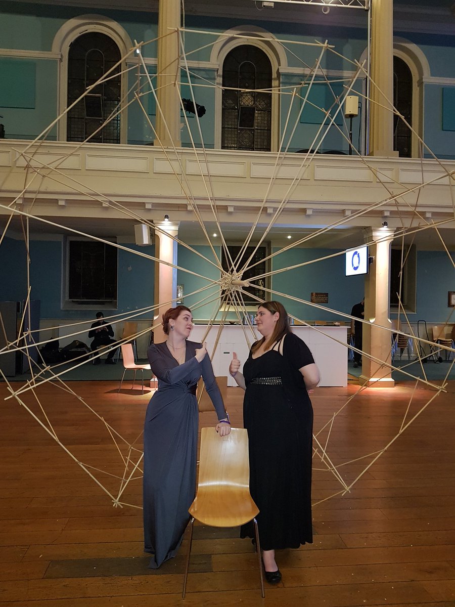WorkmATe_Tech's tweet image. Just your average black tie evening building a ferris wheel. Great time celebrating #IWD2018 with @chess_sparks