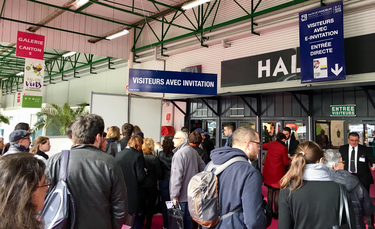 LesSalonsImmo's tweet photo. 🏁 C’est parti pour 3️⃣ jours de salon ! 🙂 #SalonImmoToulouse #Immobilier #Occitanie #Toulouse #VilleRose https://t.co/AITGeJucmA