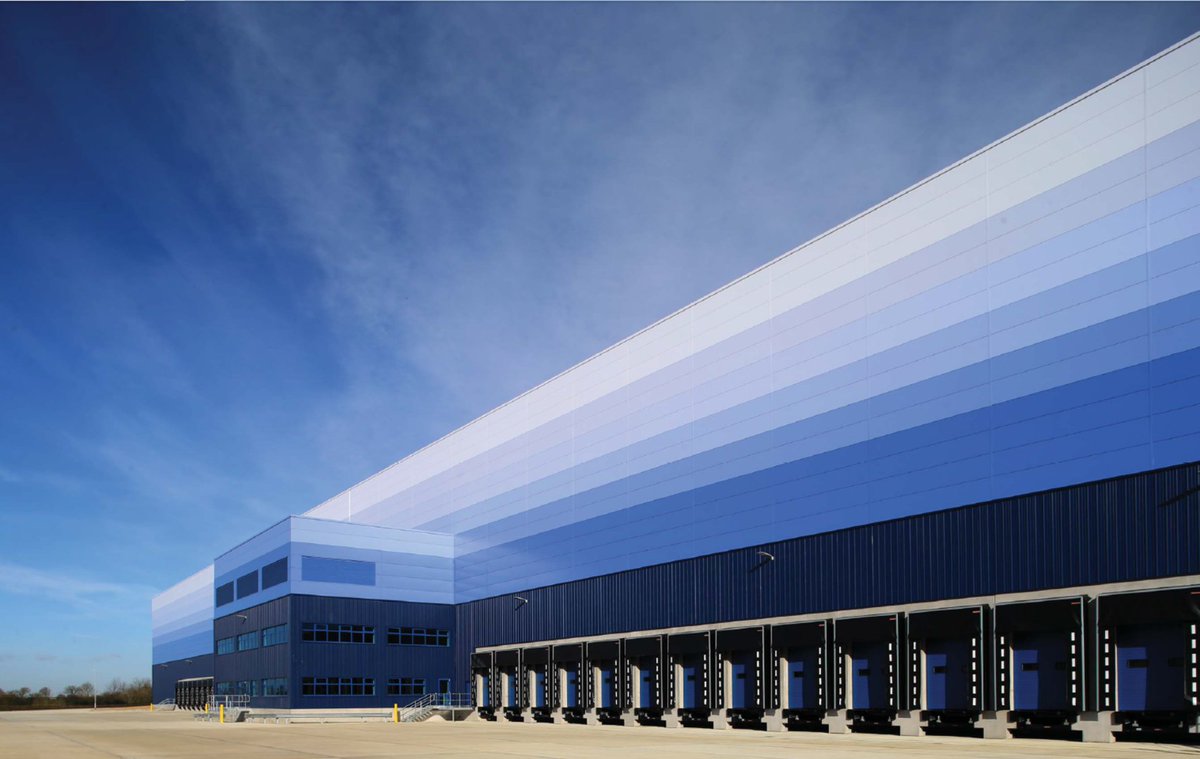 GLP_Europe's tweet image. Gazeley completes development of UK’s largest and tallest speculative logistics warehouse at Magna Park, Milton Keynes!
Read More:gazeley.com/gazeley-comple…