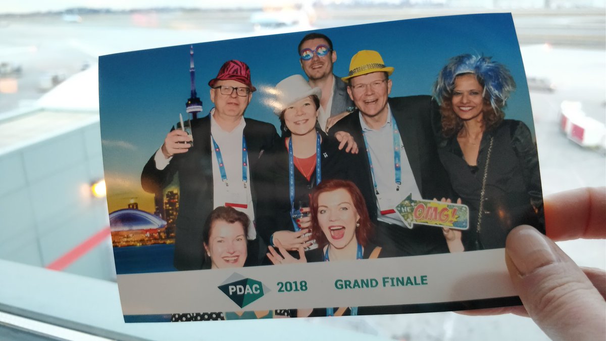 TgiRaman's tweet photo. Throwback to the #PDAC2018 with this photo from Grand Finale! Thank you for the music, dance, talks and laughs @NordicMining @SandstromHarry @EITRawMaterials @MiningFinland @FEMconference @SpecimSpectral
See you soon again!
#Raman #spectroscopy #SpectOre #timegating https://t.co/MIRjsWSEVW