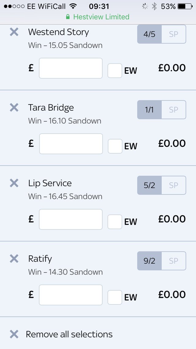 comeracingtips's tweet image. Sandown tips. Lip service NAP