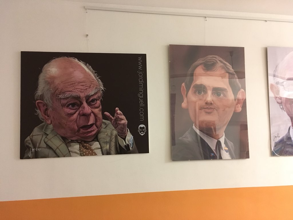 emmapumarola's tweet image. Ja heu passat a veure l’exposició #politicircus de @JordioMinguell, a #eltallerdelbarri ? 

Podeu fer-ho de dimecres a divendres. C/Canonge Dorca, 20 (#girona). No sigueu tímids! 😊 

 #jordio #caricaturesde