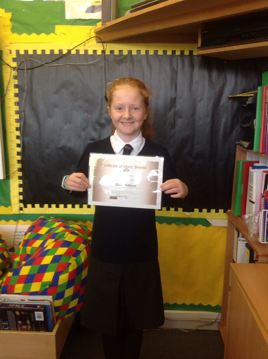 qvsprimaryq's tweet photo. Well done Kasey for getting your Bronze Certificate 😁 https://t.co/8uCZGJIjQh