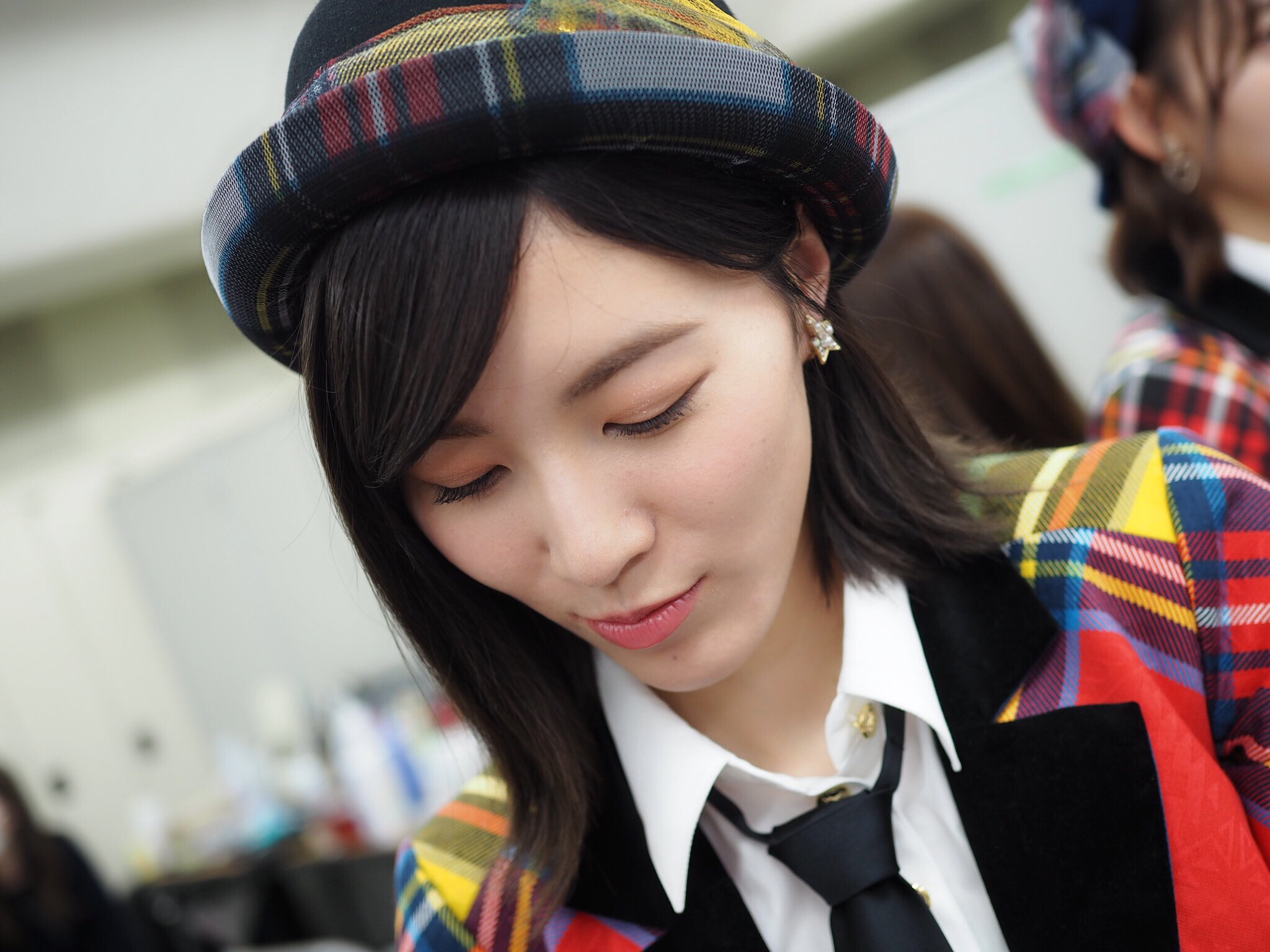 荻野由佳 珠理奈さん お誕生日おめでとうございます 総選挙速報後のオールナイトニッポンで大先輩達の中ど緊張していた時 緊張maxとき と言ってくれてすごく心が和みました 写真は紅白歌合戦後の 大声ダイヤモンド3位 ニコニコ珠理奈さんの四