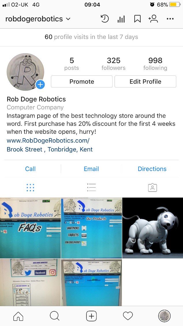 RobDogeRobotics's tweet image. Take a Look at our new Instagram Page, Go give it a follow!!