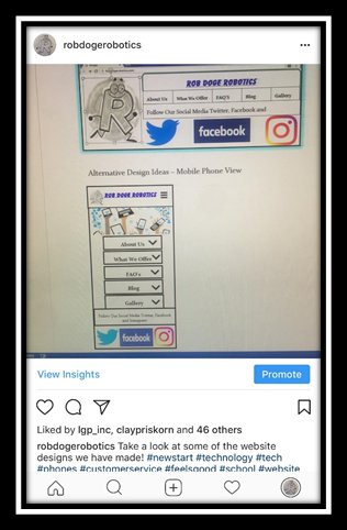 RobDogeRobotics's tweet image. Have a look at some of the designs for our new website!