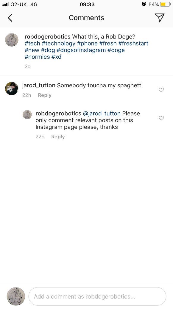 RobDogeRobotics's tweet image. Nobody likes trolls! please try not to behave in a bad way and only ask us questions that are relevant to you and our company! Have Fun!!