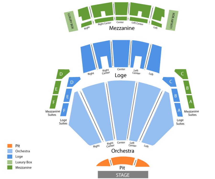 Monsta X Microsoft Theater Seating Chart