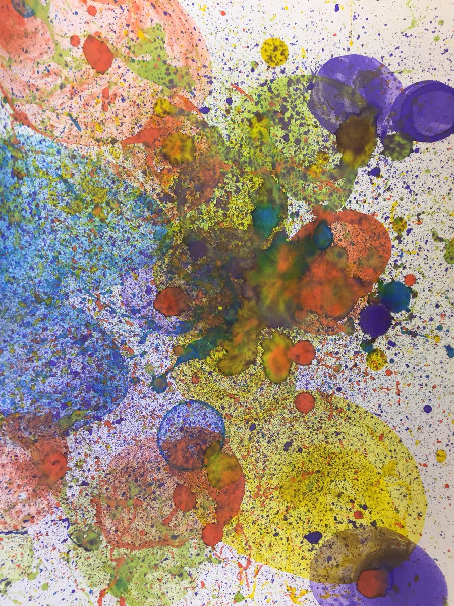 IsfecG's tweet photo. Technique en arts visuels = que faire avec de l’encre ? Encre soufflée (arbres dans la tempêtes) / encre à bulles, bulles d’encres (ballons dans le ciel) 
Fait avec des élèves ULIS et CP, adaptables à tous niveaux ! #artsvisuels #ecole #cp #ulis #encre https://t.co/v1fo6KeSpK
