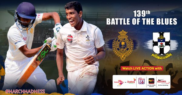 SriLankaTweet's tweet photo. 2nd oldest Cricket series in the world "Battle of the Blues" Royal-Thomian 139th Big Match Today - March 11 #LKA #SriLanka #RoyTho #BigMatchSL Live Scores via @ThePapareSports https://t.co/sOZA1JCK5q