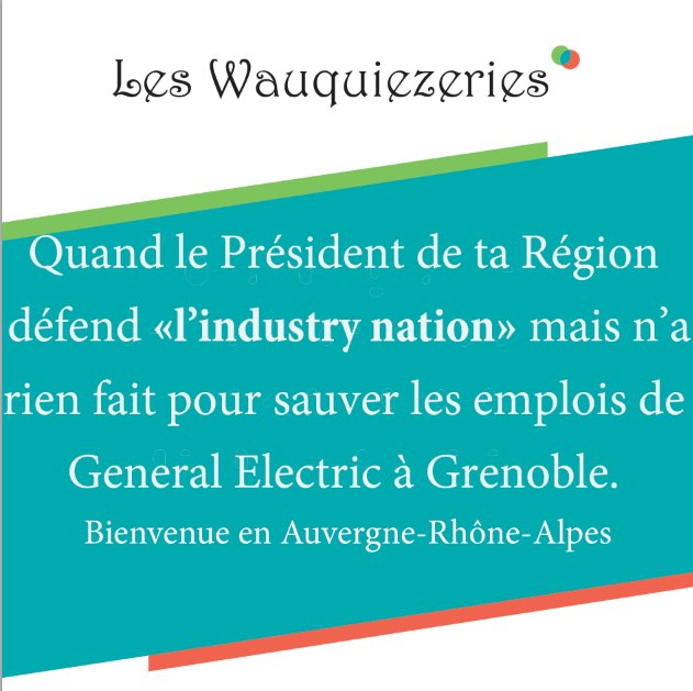 AuRassemblement's tweet photo. Aujourd'hui au #simodec18, Laurent Wauquiez défend "l'industry nation". Passons sur l'anglicisme, mais qu'a t il fait en tant que Président de Région pour sauver les 345 emplois de @generalelectric à Grenoble ? https://t.co/EVOnjYLYeZ