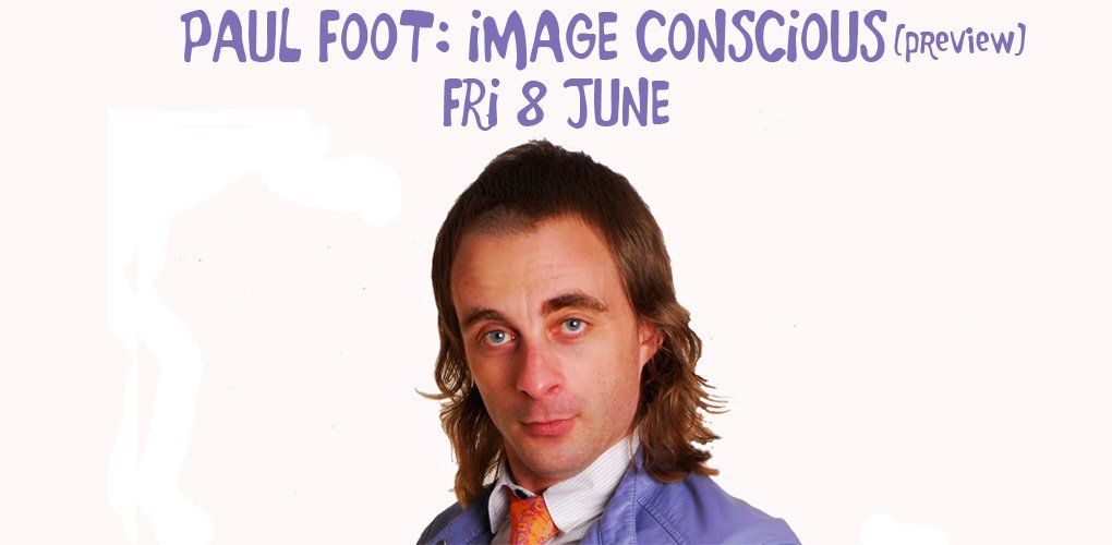 red_rose_chain's tweet photo. **COMEDY KLAXON** We are over the moon to announce that the one and only, sublime, outrageous @paulfoot will be returning to The Avenue Theatre #Ipswich on 8 June for a preview of his new show #ImageConscious!!!!!!! TICKETS ON SALE NOW so don't hang about! https://t.co/0HoQOObR2u https://t.co/UCiJHaDvBd