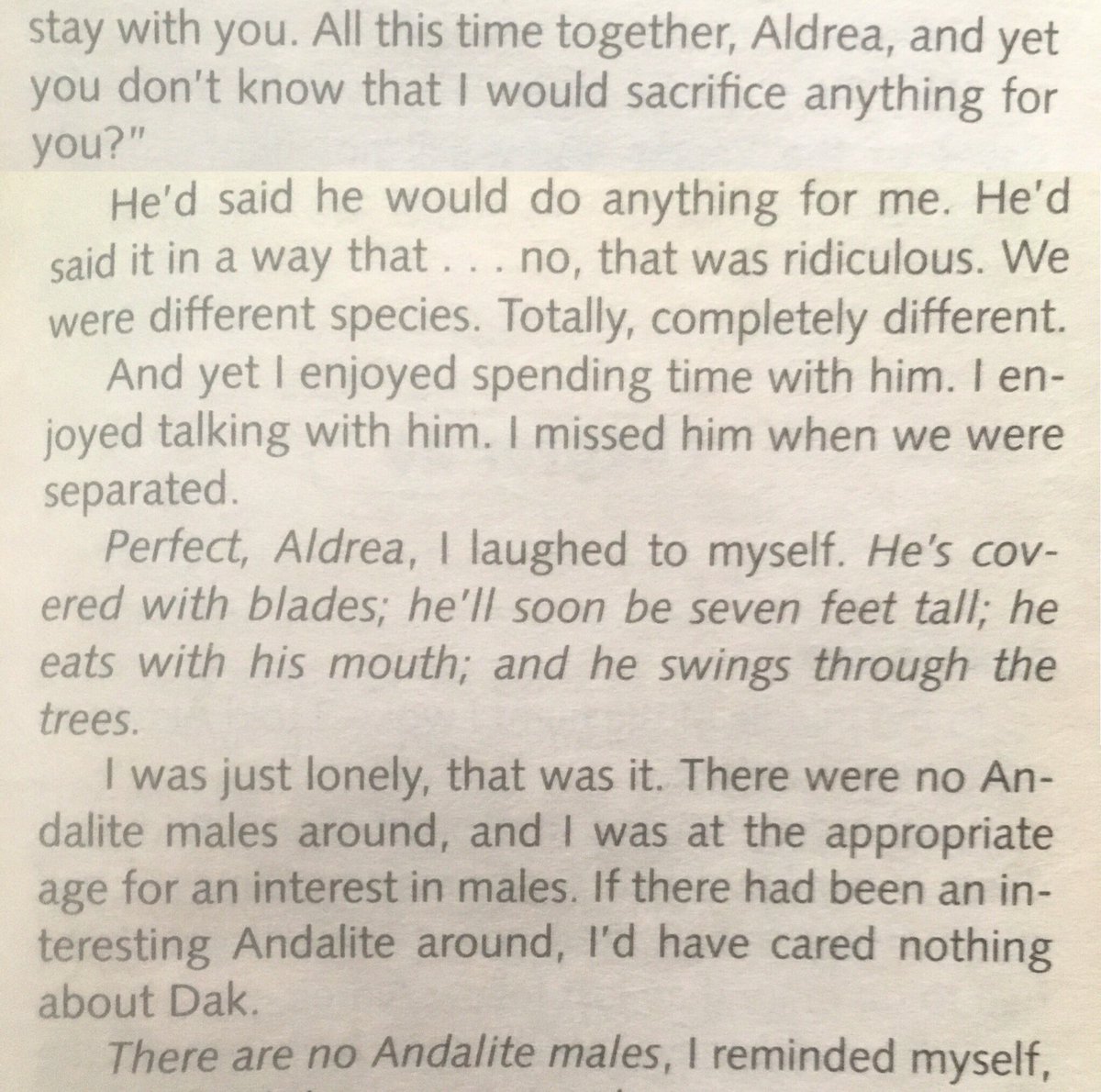 moviepollz's tweet photo. Before there was Tobias+Rachel there was #DakHamee +Aldrea 💚💜
#Esplin9466 desire for Aldrea’s body reminds me of Judge #ClaudeFrollo desire for Esmeralda’s body. Or maybe it’s because I just saw #TheHunchbackofNotreDame
#HorkBajir #HorkBajirChronicles #TheHorkBajirChronicles https://t.co/sewl5BhK3V