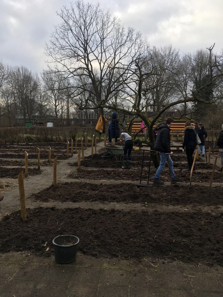 Nooterhof's tweet photo. Drukke activiteiten @Nooterhof in het kader van @NLDOET. Bedankt @detwijn, Luzac college, @Frionzorg en vrijwilligers. https://t.co/J5SVEjE1Yd
