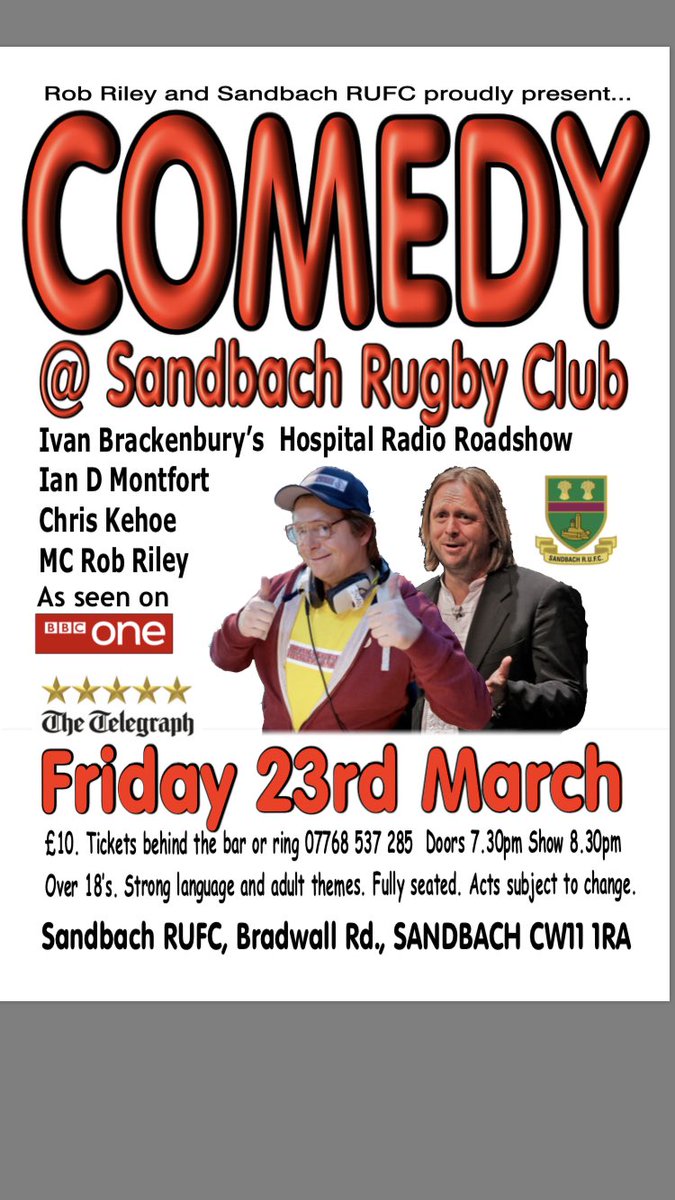 Sandbach RUFC U15s Fundraiser. ALL PROFITS GO TO OUR AGE GROUP.
<a href="/OffleyCW11/">Offley Primary</a> <a href="/SandbachSport/">PE & Sport@Sandbach</a> <a href="/SandbacSchRugby/">SandbachSchoolRugby</a> <a href="/EffectiveDirect/">EffectiveDirectories</a> <a href="/iSandbach/">Sandbach News</a>