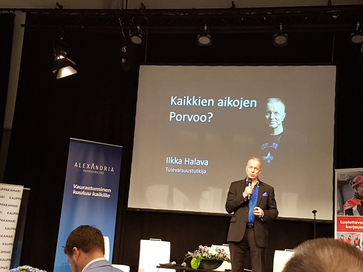 mauri_fi's tweet photo. Ilkka Halava kertoo mikä on kaikkien aikojen Porvoo tulevaisuudessa. #tidforum #porvoo #itäuusimaa https://t.co/R4IEKGtgmf