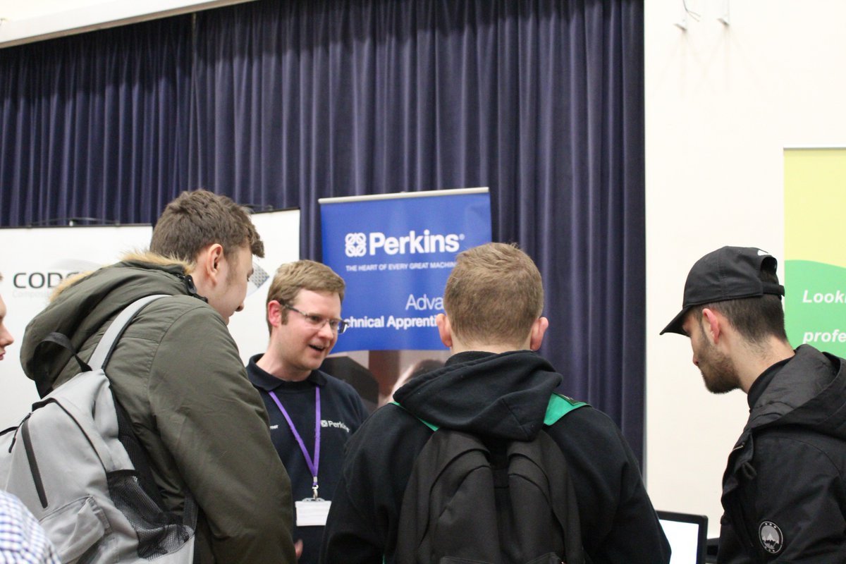 AppsPboroColl's tweet photo. Last night #apprenticeships #recruitment #fair was a great success with a variety of employers and lots of interest from #potential #apprenitces  
#NAW2018 #WorksForMe @prclatest @RoltonGroup @morgansindall https://t.co/zyWNql7bQv