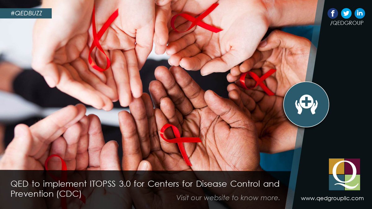 neelgrov's tweet photo. #QEDBUZZ: The QED Group has been selected to implement the International Technical, Operational, and Professional Support Services III (ITOPSS 3.0) project- a five-year contract with the Centers for Disease Control and Prevention (CDC).
Read more at: https://t.co/05qSAR62P9 https://t.co/wP9oB5hPN1