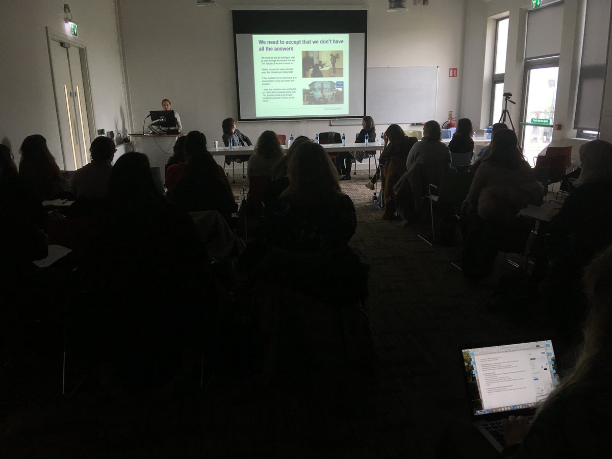 gradcam1's tweet photo. #CuratingConflict Workshop at DIT https://t.co/QILj738kfw