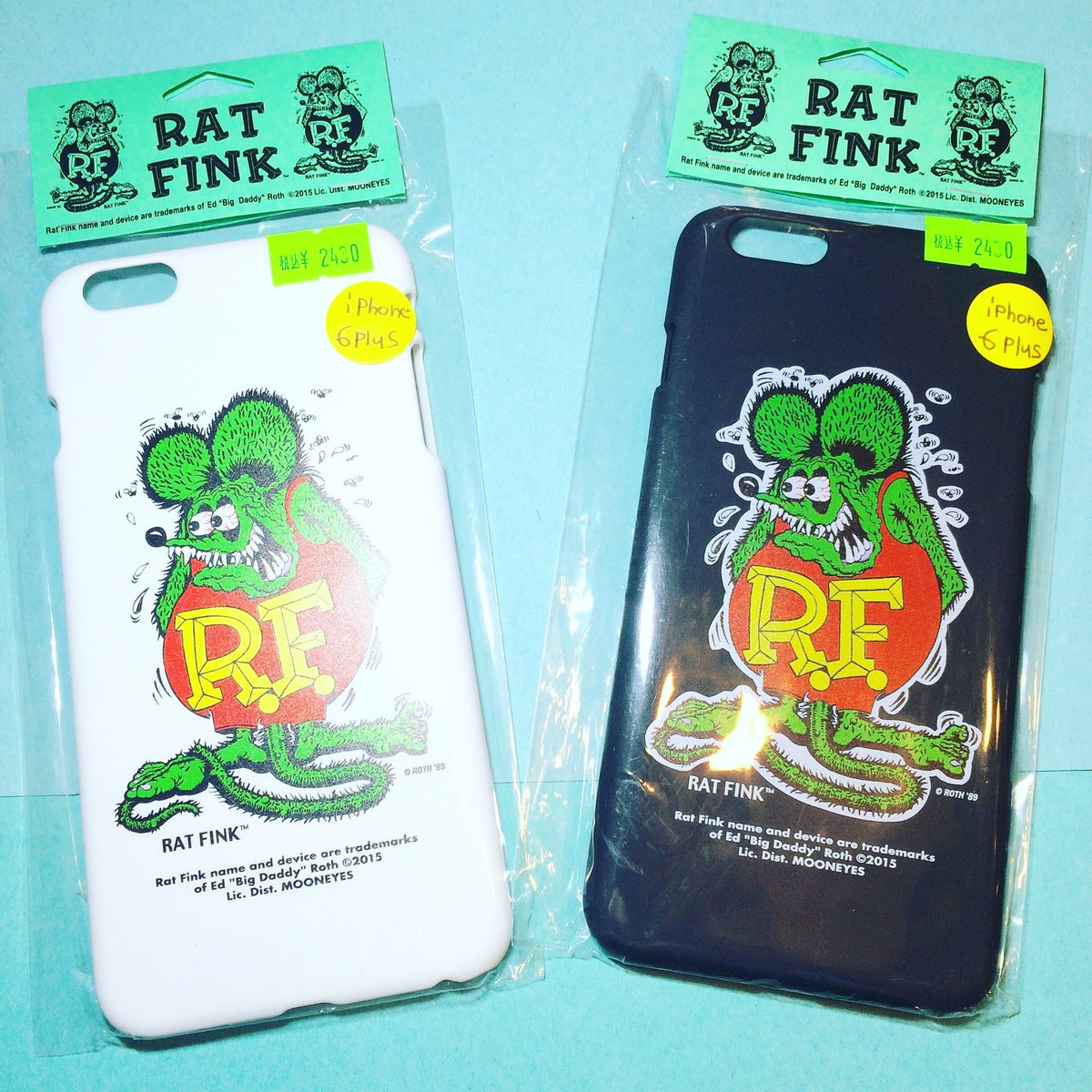 GOGORPM's tweet photo. iphone6 plus用のハードカバー☆
大きいサイズのiphoneをお持ちの方に★

税込 2,430yen

#rpm #ratfink #ラットフィンク #iphoneケース #iphone6pluscase #アイフォン6プラス #toyshop_rpm https://t.co/1EvioCN1V9