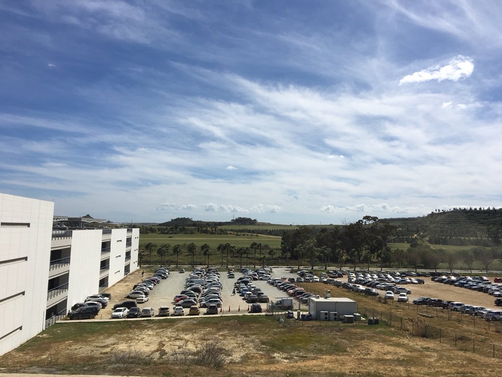 metaelen's tweet photo. Just arrived at UCY campus. It always seems to me a bit stale compared to the other campuses abroad, but this weather...oh this sunshine and the cafe view of the palm trees makes research so much better! #summer https://t.co/g6Ffhi2MoX