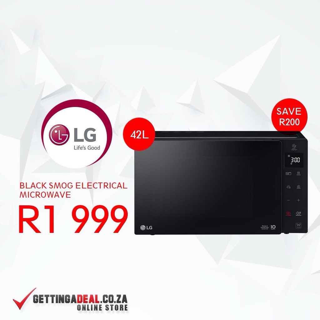 Gettingadeal's tweet image. Get the new LG 42L today for only R1999 @LGSouthAfrica @Gettingadeal #bestdeal #Bargains #shoponline #savingmoney #buyme #iwantone