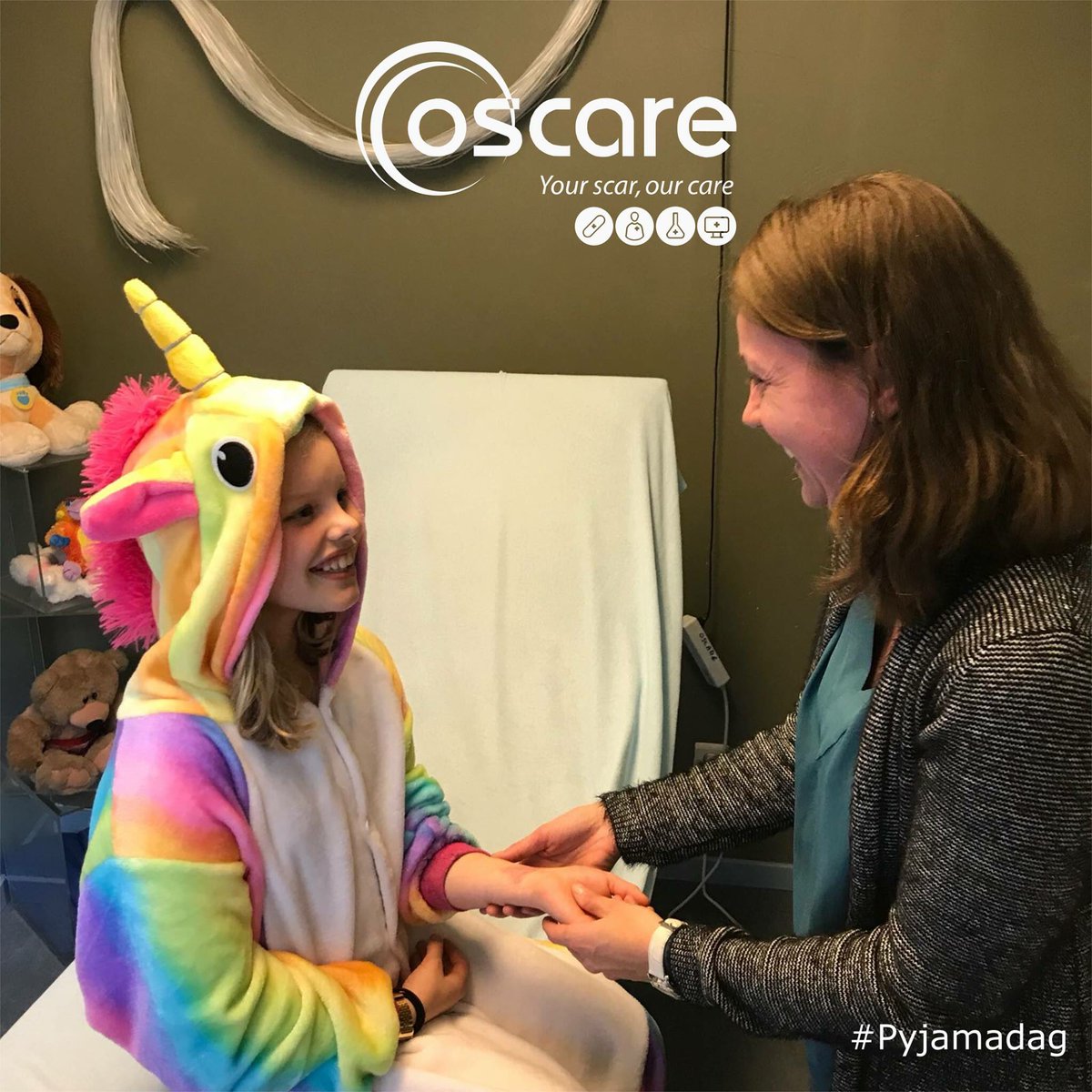 vzwOscare's tweet photo. Ook bij @vzwOscare is het Pyjamadag . Pyjamadag is een initiatief van @BednetBE. #Bednet #pyjamadag #unicorn #onesi
Steun het #Kinderbrandwondenfonds van Oscare!
Ook kinderen met langdurige herstel van brandwonden hebben recht op onderwijs! https://t.co/0wCMXHLdzX https://t.co/gVgmyBBM8V