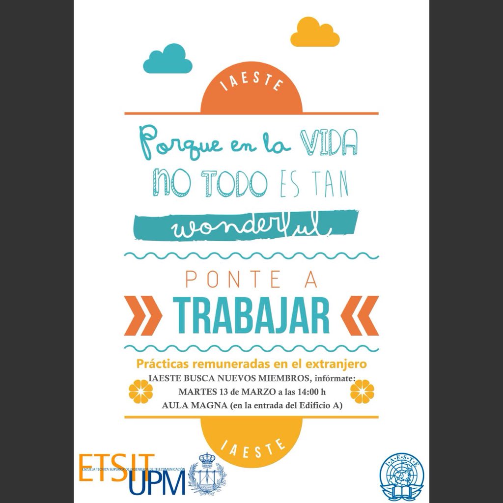 IAESTE Teleco Madrid tweet media