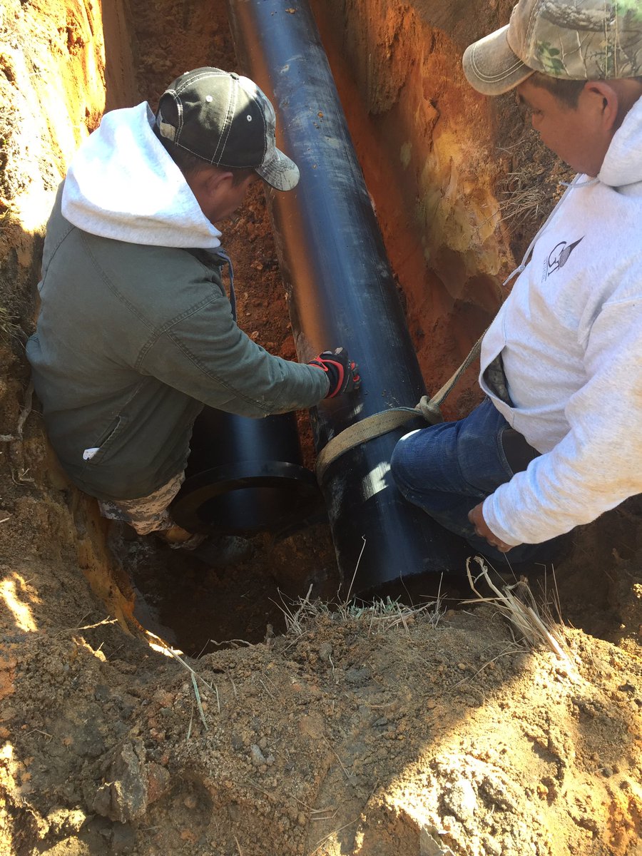 The last 100' of pipe and last joint of mainline at Palmetto GC. Great job by Lupe and his Crew <a href="/GT_IRRIGATION/">GT IRRIGATION</a> <a href="/PalmettoGCSA/">PalmettoGCSA</a> <a href="/CarolinasGCSA/">Carolinas GCSA</a>