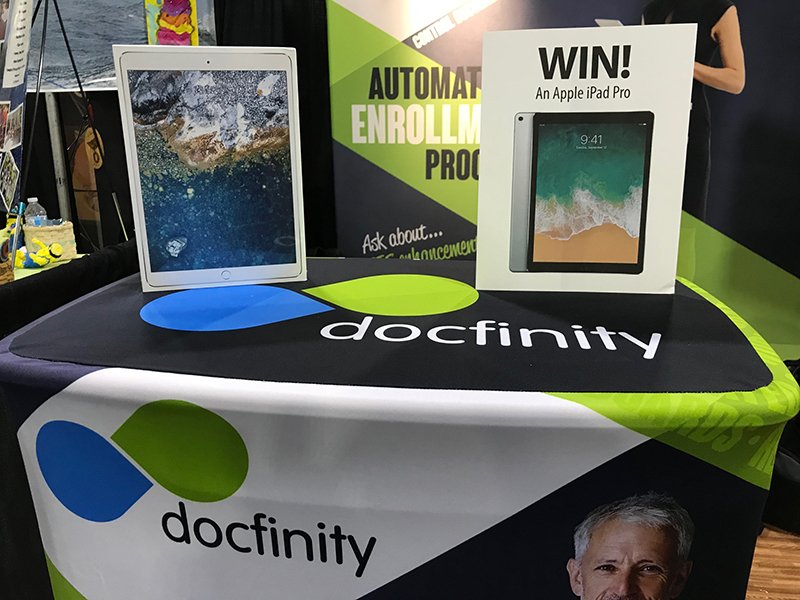 DocFinity's tweet image. Last chance to enter to win this iPad Pro in #DocFinity booth 714. We'll be notifying the winner after lunch. #NAIS2018 #NAISAC