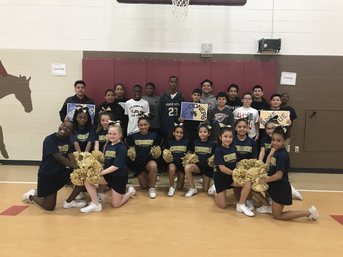 PrairieQueenES's tweet photo. Prairie Queen Boys Basketball and Cheer are ready to win this weekend!!! @OKCPS @OKCPAL https://t.co/Mo0SklS6uV
