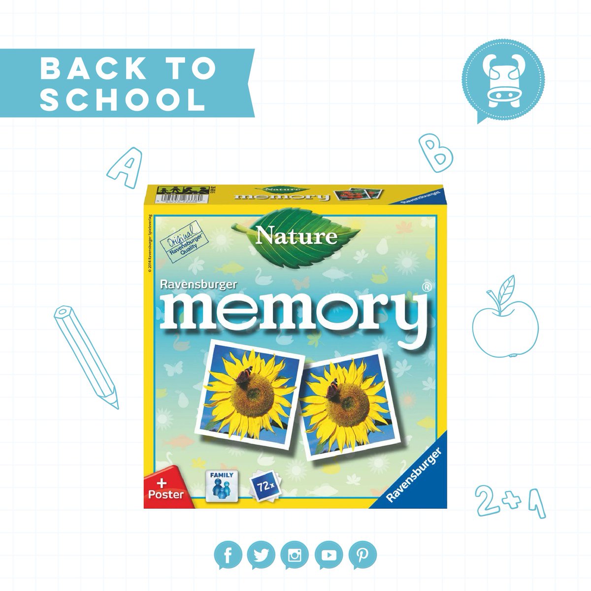 TiendaCarambaCL's tweet photo. Refuerza la #Memoria de tus #Hijos con nuestro #Memorice, ideal para aumentar la concentración tras el #IngresoAclases. [https://t.co/JMTKpbPx1G] https://t.co/NGDdxKegxX