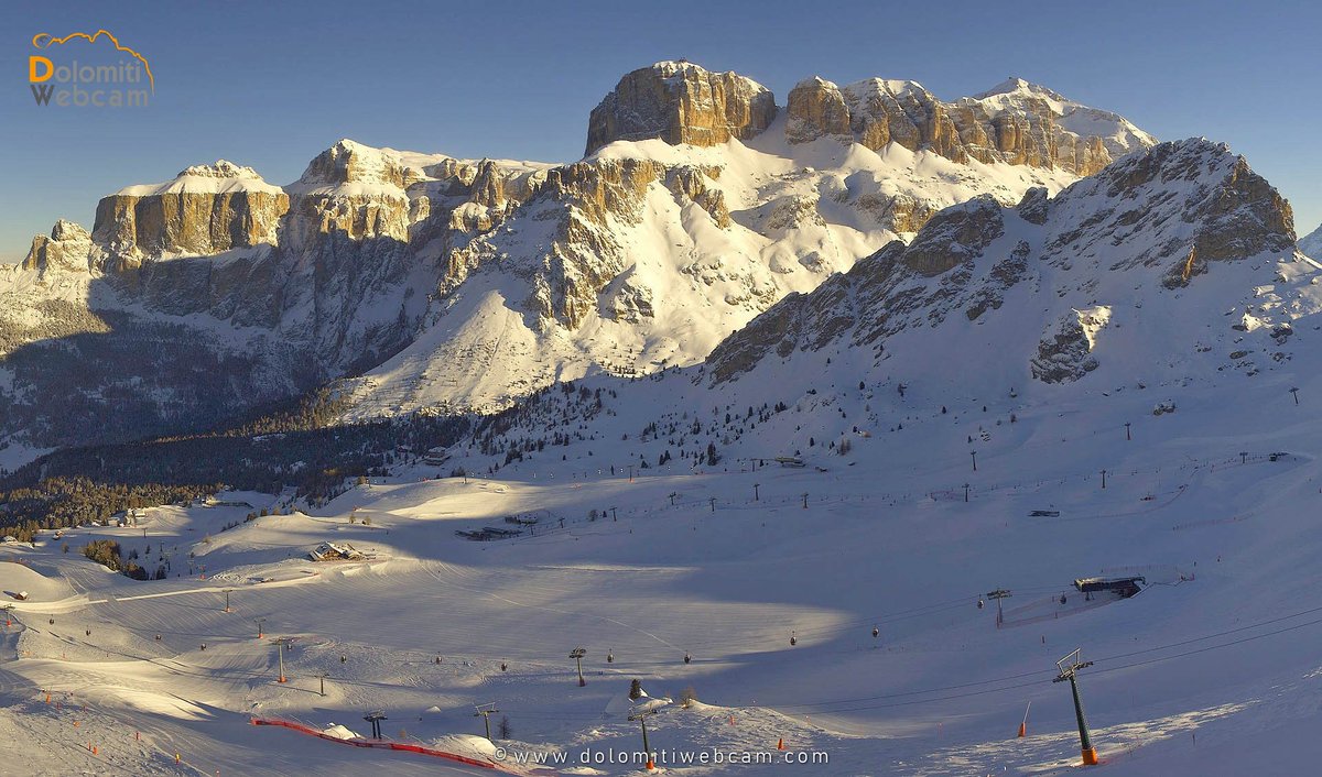 Le #webcam sulle #Ski Aree della #ValdiFassa sono sempre fantastiche! #dolomiti #neve @fassaski