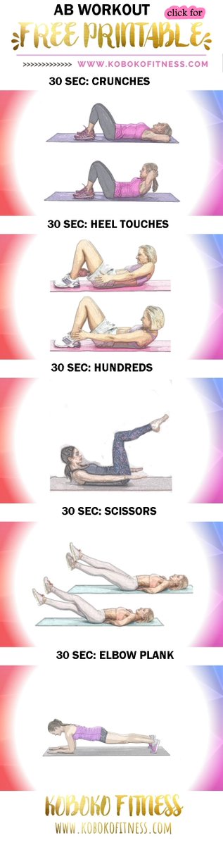 PeterBeack's tweet image. 10 Best Bodyweight Exercises for Abs (Full Workout) kobokofitness.com/ab-workout-10-…