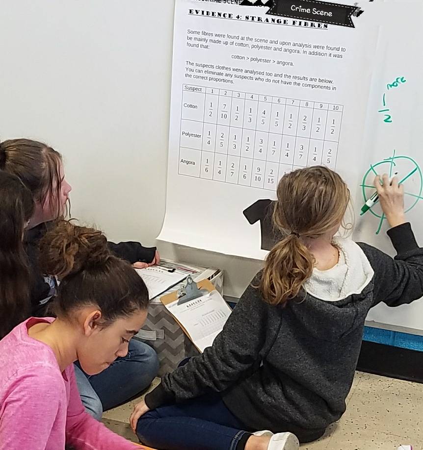 literacylady10's tweet photo. Reviewing Fractions &amp; Decimals: Sherlock Holmes &amp; his investigators @ Moss St with @jamiebflynt and Ms. DePriest's 5th Gr @jbnealy72 @RCS_NC https://t.co/lmPe3oyVQ8