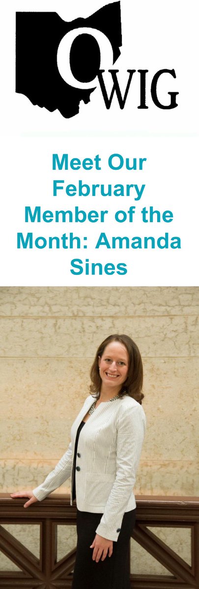 Gov_Advantage's tweet photo. The spotlight goes to @amandaincbus for being named Ohio Women in Government's Member of the Month for February! Congratulations! https://t.co/XJIYDJf7W6