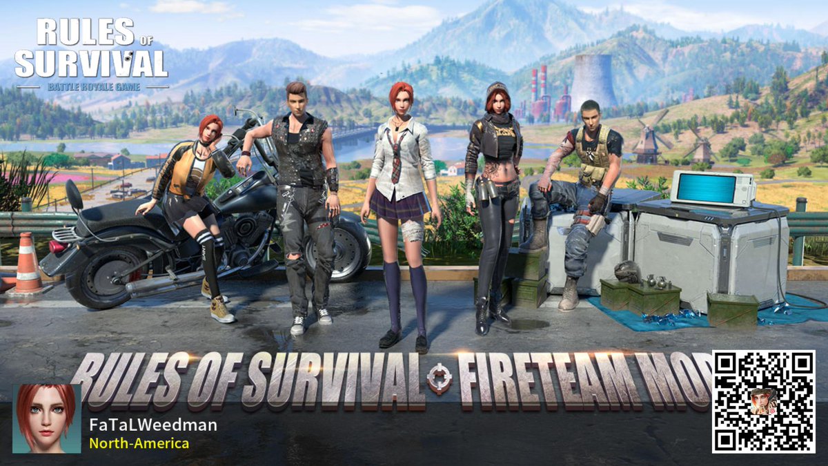 #RulesofSurvival