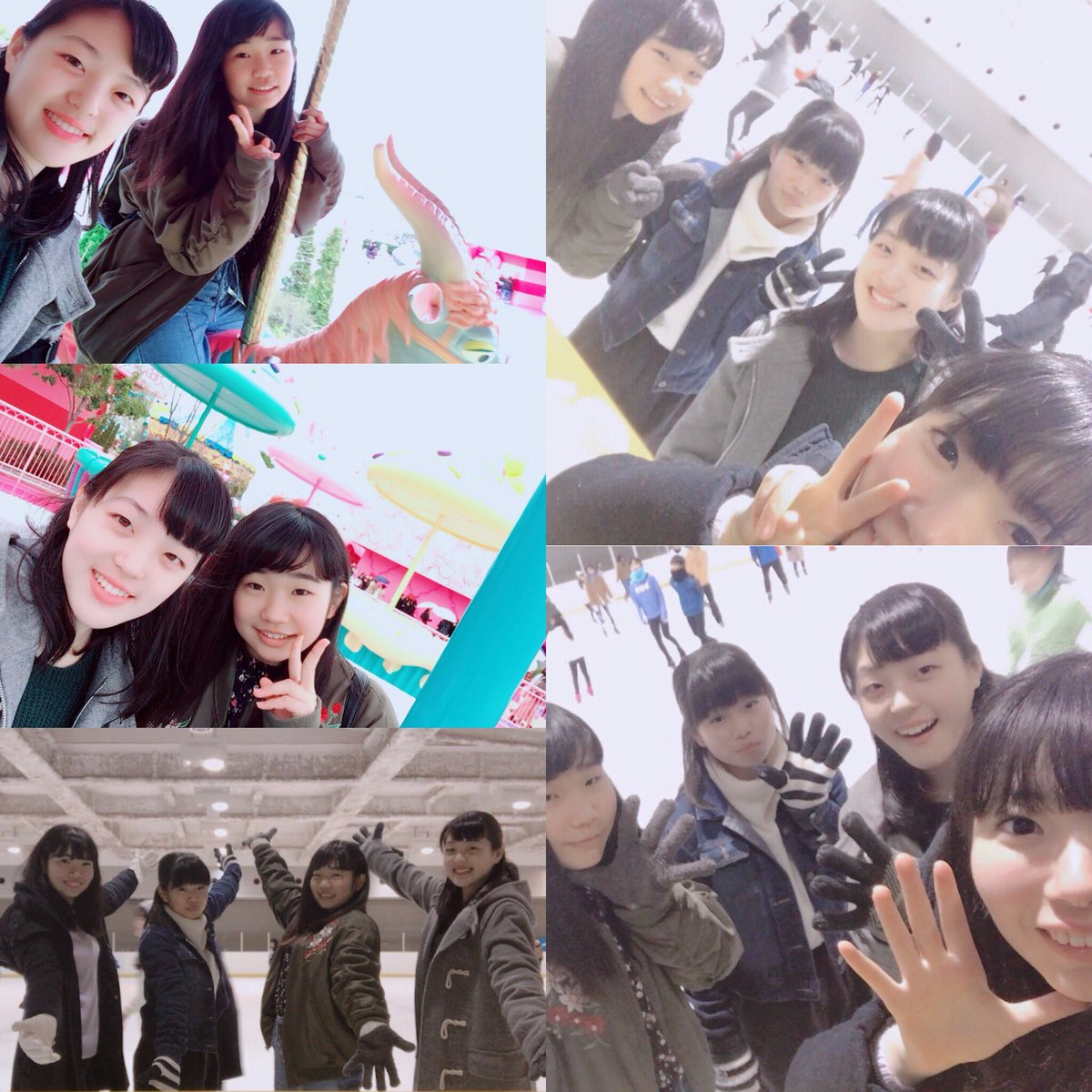 そして2018.03.08
朝からすずねとユニバからの昼から4人でスケートいって夜はしゃぶしゃぶ食べ放題！
だいぶハードスケジュールこなしてきました🌟💦
プリは事故りまくったしずっと笑ってお腹痛いけどよき1日となりました💜