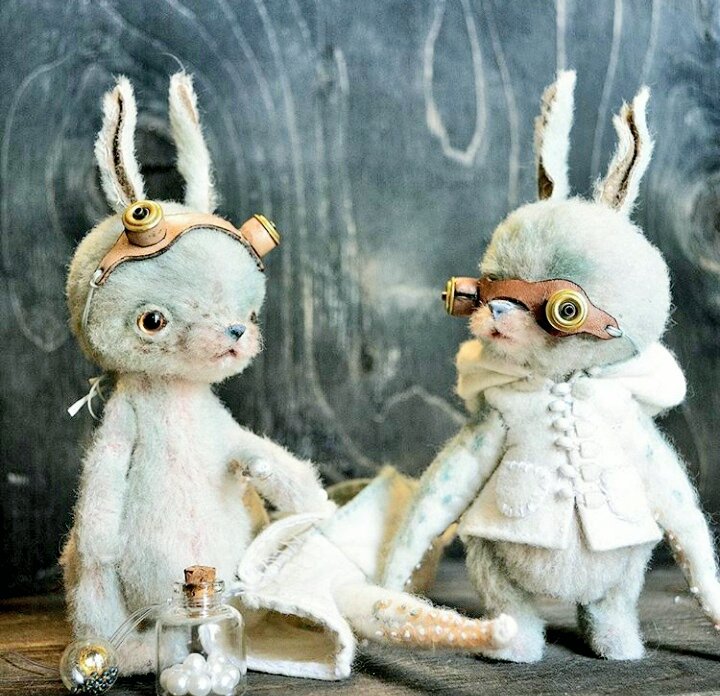コボリサヤカさん すずらん 作家ぬいぐるみ アーティストベア