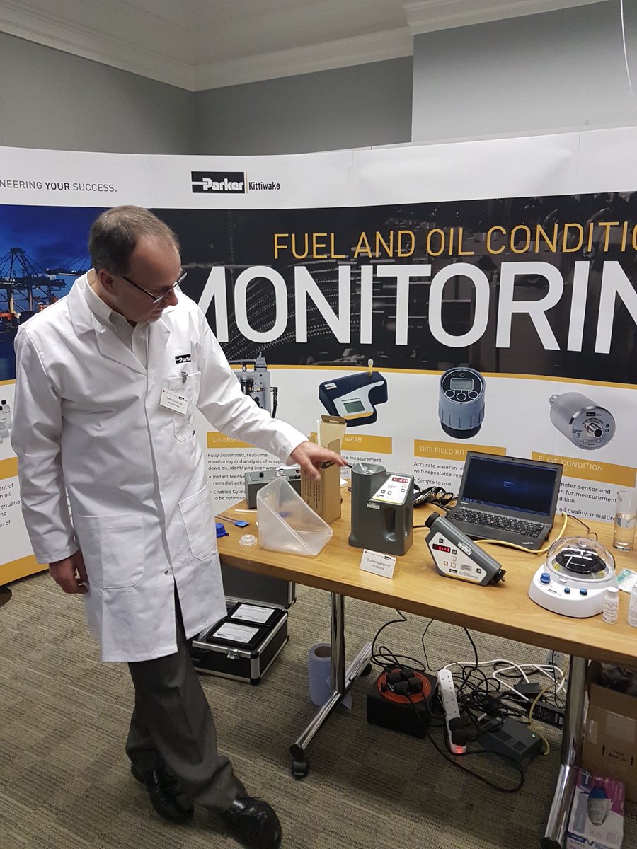 BLUECOMMS's tweet image. Interesting dialogue and live demonstrations at the Simple Turbulo &amp;amp; @ParkerKittiwake joint #conditionmonitoring seminar @BalticExchange in London today. Great to learn how #conmon can impact #ships efficiency &amp;amp; #fuel management!
