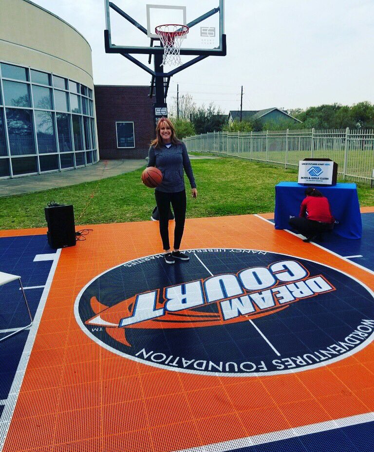 elviraballard's tweet photo. First DreamCourt in Houston!!! #dreamcourt #worldventuresfoundation 
#nancylieberman https://t.co/NLOrpToKgr