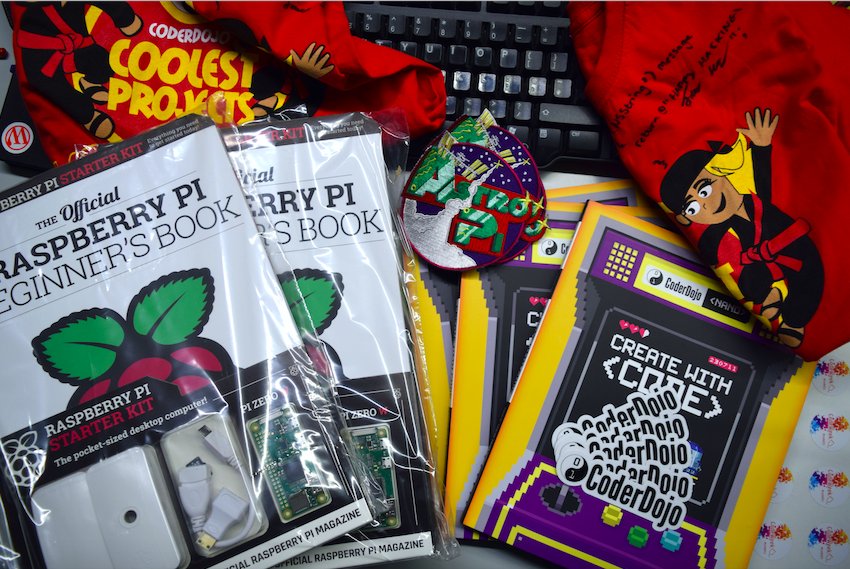 CoolestProjects's tweet image. Even if youths in your #CoderDojo are unable to participate in @coolestprojects they can enter our #MyCoolestProject social media competition to win prizes like a Pi Zero and more! Learn how at: dojo.soy/mycoolestproje…