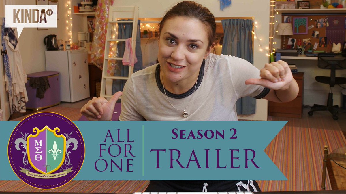 IT'S BAAACK!!! ⚔️😍 An all-new season of @A4OSeries premieres on Wednesday March 21 @ 11am/est here on #KindaTV! To tide you over until then... here's the S2 trailer!! bit.ly/A4O_S2Trailer