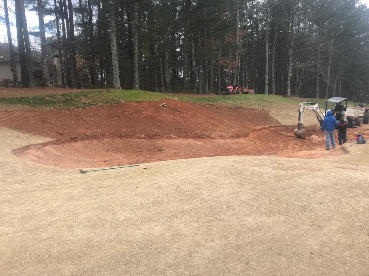 Better Billy Bunker Project starting at Eagle Watch Golf Club Woodstock GA