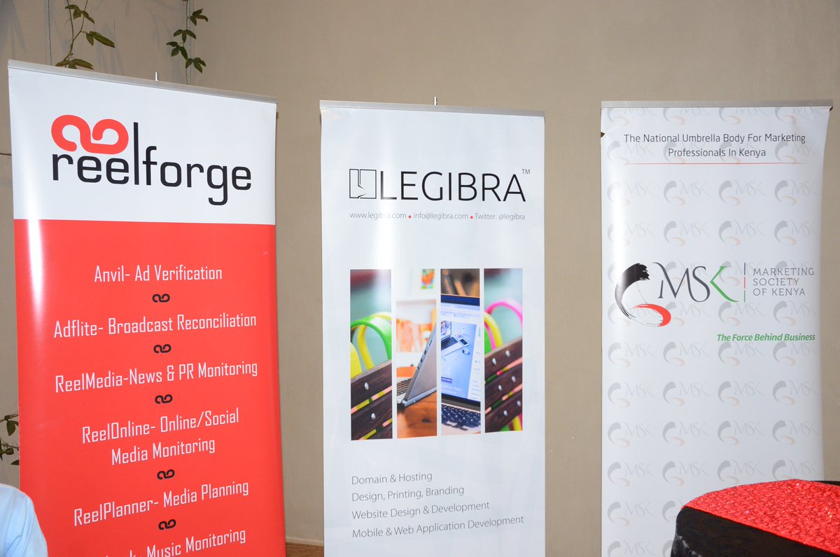 msk_kenya's tweet photo. @legibra is one of the official sponsors of the #MSKTIL, they are well represented.
@Reelforge is also present here at @simbacorp_ke.
It'll be an evening to remember. https://t.co/s1amz5zIp8