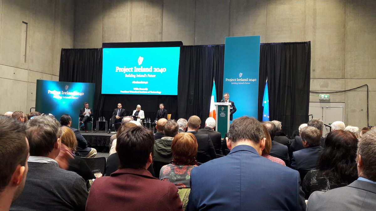 Looking forward to hearing about #Ireland2040 <a href="/WITArena/">witarena</a>