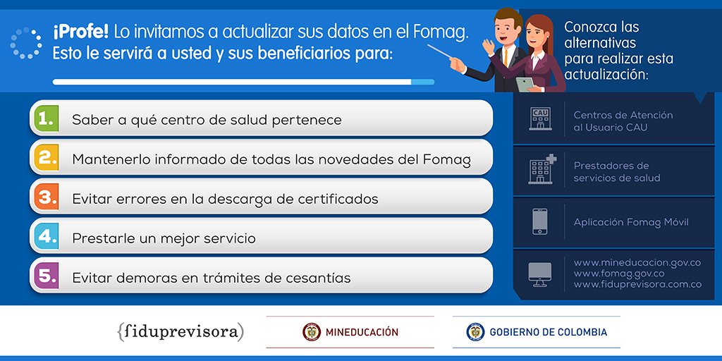 Resultado de imagen de Imagenes Fomag