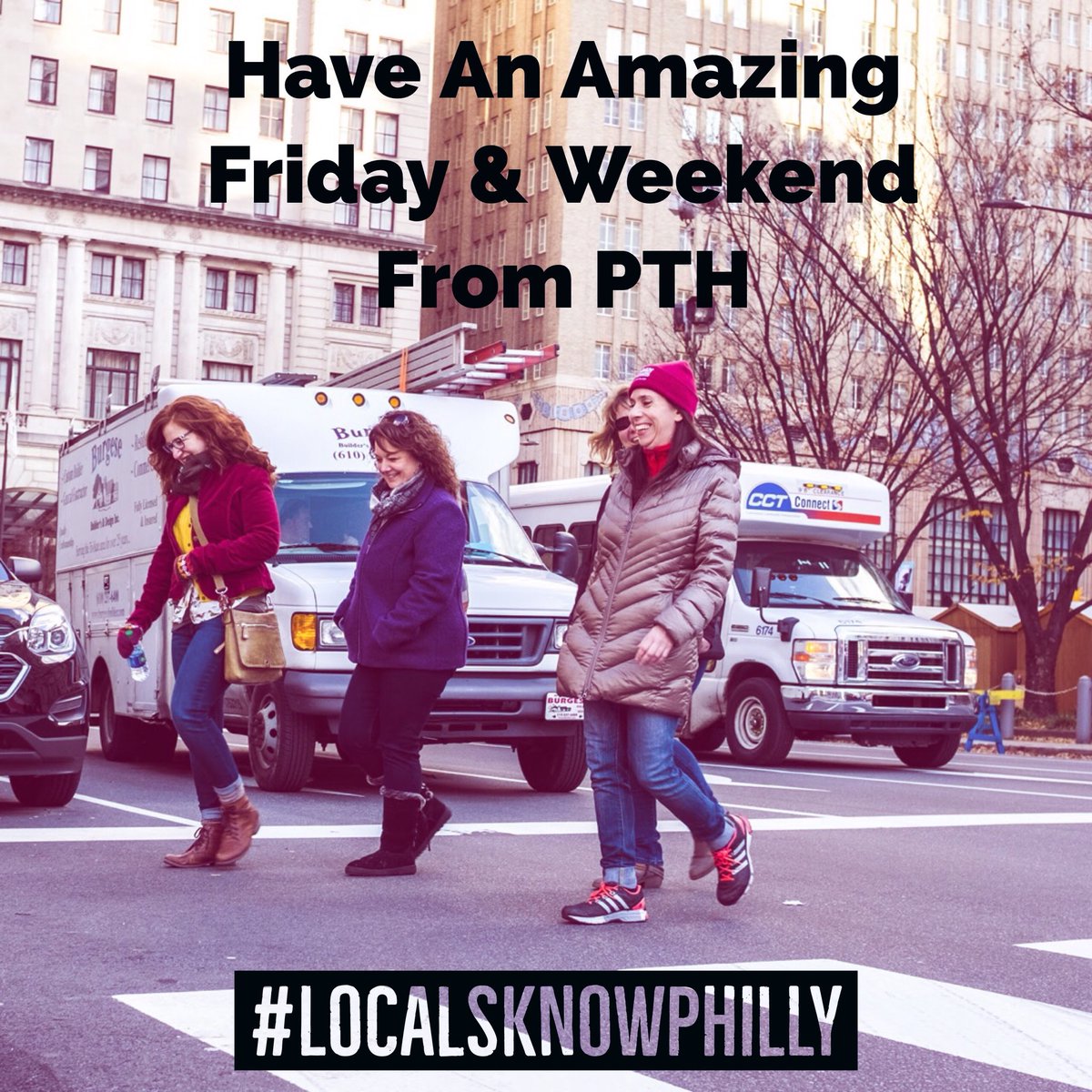 Have an awesome weekend Philly 🙏