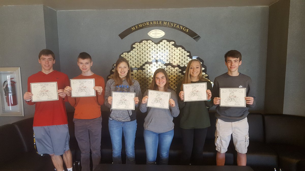 RyanMelhorn's tweet image. Congratulations to our February Model Mustangs #swhsmustangs #modelmustangs #swexcellence