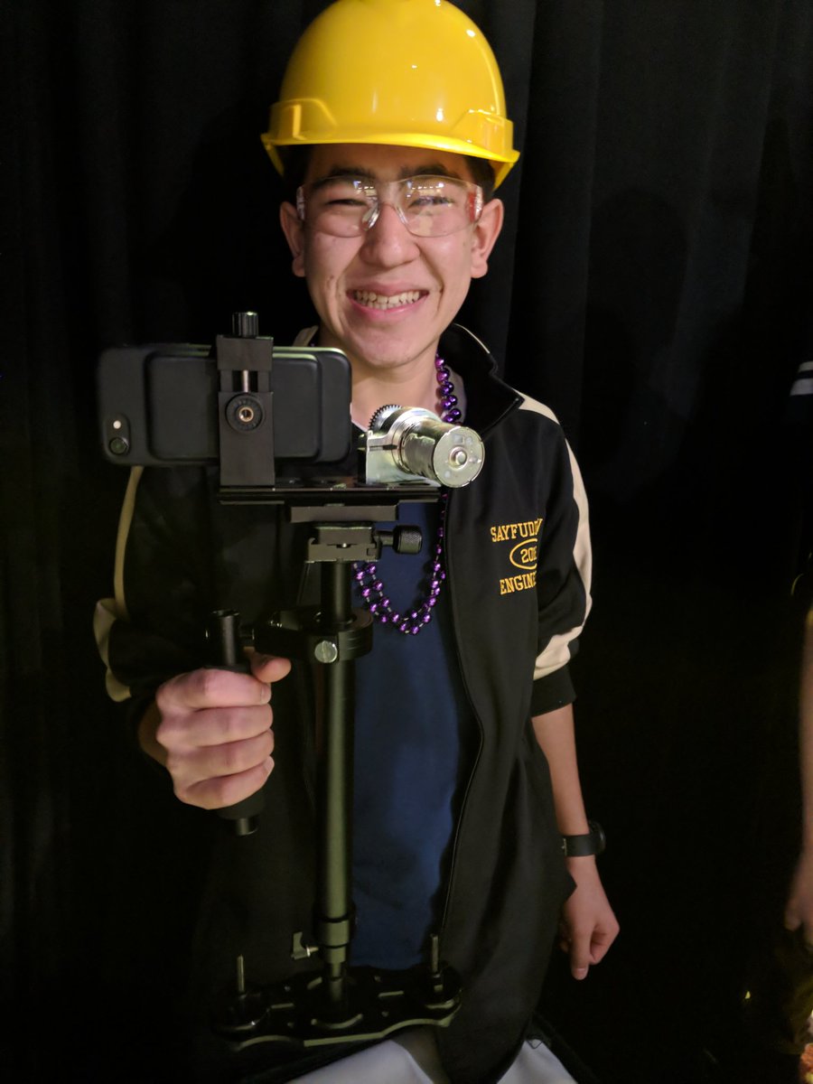 FTC_SSR's tweet image. @5119Baryons that&apos;s one way to counterbalance a camera? #FIRSTSolutions